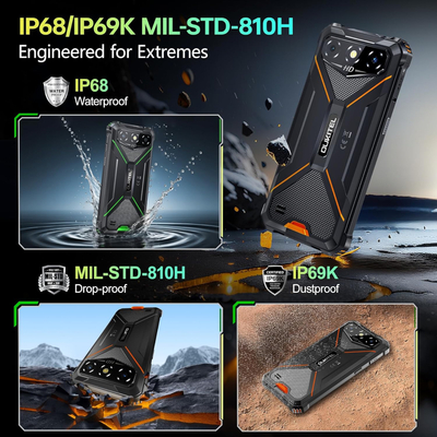 Смартфон Oukitel G3 6" HD+ /4GB/128GB T310 /6300mAh /13+5Мп/ IP69K/Black