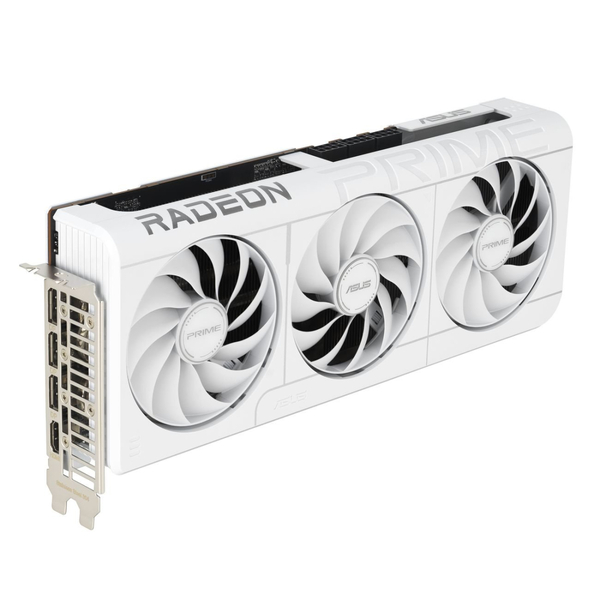 Видеокарта AMD Radeon RX 9070 XT 16GB GDDR6 Prime White OC Asus (PRIME-RX9070XT-O16G-WHITE)