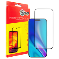 Защитное стекло Dengos для Apple iPhone 17 Pro Black Full Glue (TGFG-409)