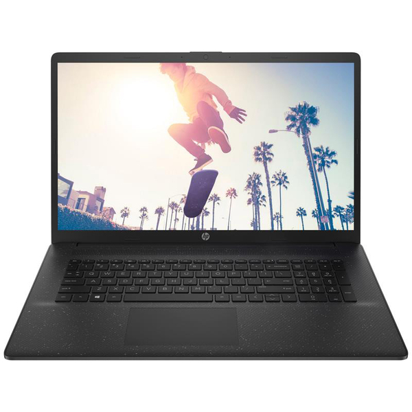 Ноутбук HP 17-cp2032ua 17.3" FHD IPS AG, AMD R3-7320U, 8GB, F512GB, UMA, DOS, чорний