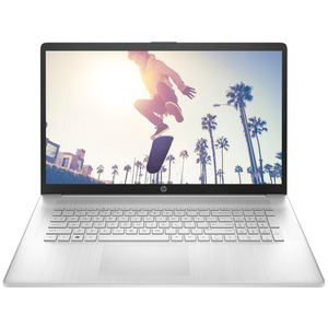 Ноутбук HP 17-cp2039ua 17.3" FHD IPS AG, AMD R5-7520U, 16GB, F1024GB, UMA, DOS, сріблястий