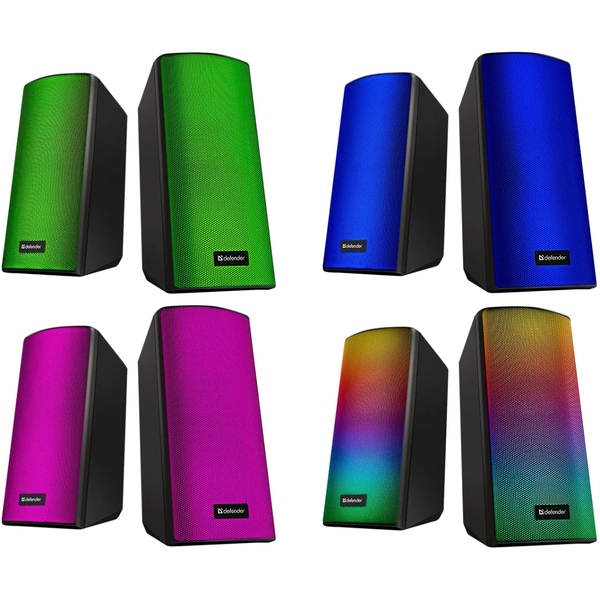 Комп'ютерні колонки 2.0 Defender  Spitfire 6Вт, Bluetooth/USB
