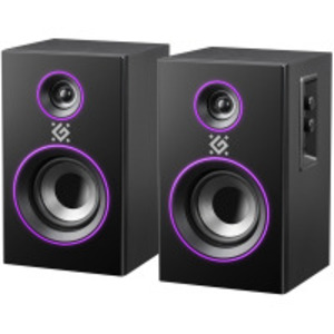 Акустична система 2.0 Solar 20 20Вт  Bluetooth 5.0+3,5мм, RGB підсвітка, чорна