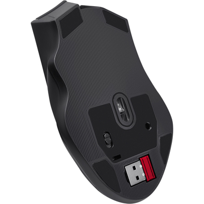 Мишка Defender Kronos GM-695, бездротова, ігрова, 7кн., 1600 dpi., 400 mAh, чорна