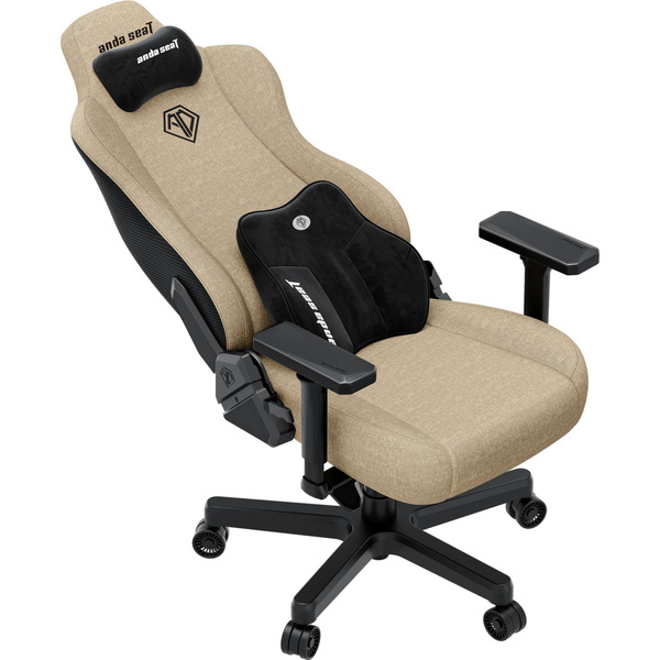 Кресло для геймеров Anda Seat Kaiser 3E XL Dark Beige Fabric (AD23YC-XL-09-H-CF-H01)