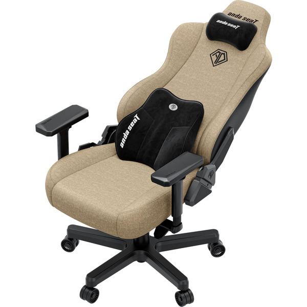 Кресло для геймеров Anda Seat Kaiser 3E XL Dark Beige Fabric (AD23YC-XL-09-H-CF-H01)
