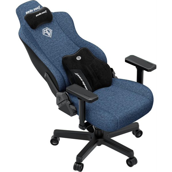 Кресло для геймеров Anda Seat Kaiser 3E XL Dark Blue Fabric (AD23YC-XL-09-S-CF-S01)