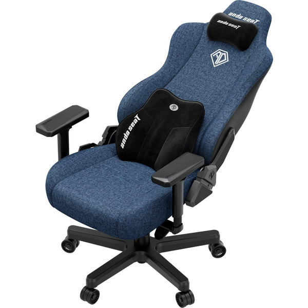 Кресло для геймеров Anda Seat Kaiser 3E XL Dark Blue Fabric (AD23YC-XL-09-S-CF-S01)