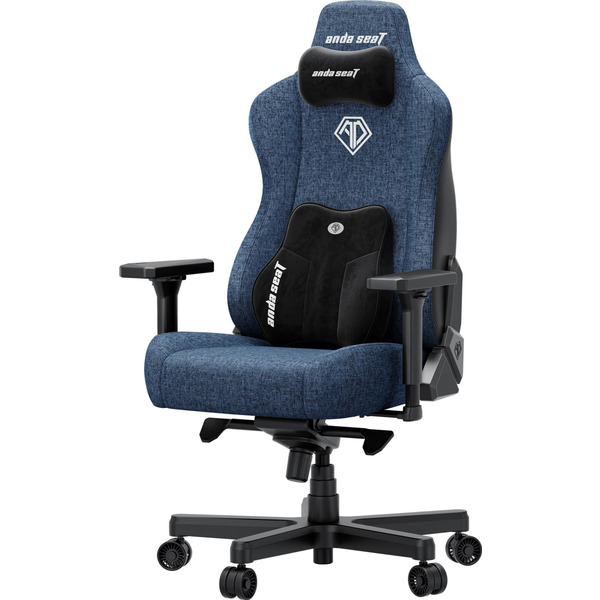 Кресло для геймеров Anda Seat Kaiser 3E XL Dark Blue Fabric (AD23YC-XL-09-S-CF-S01)