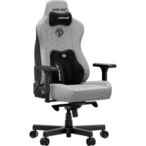 Кресло для геймеров Anda Seat Kaiser 3E XL Grey Fabric (AD23YC-XL-09-G-CF-G01)