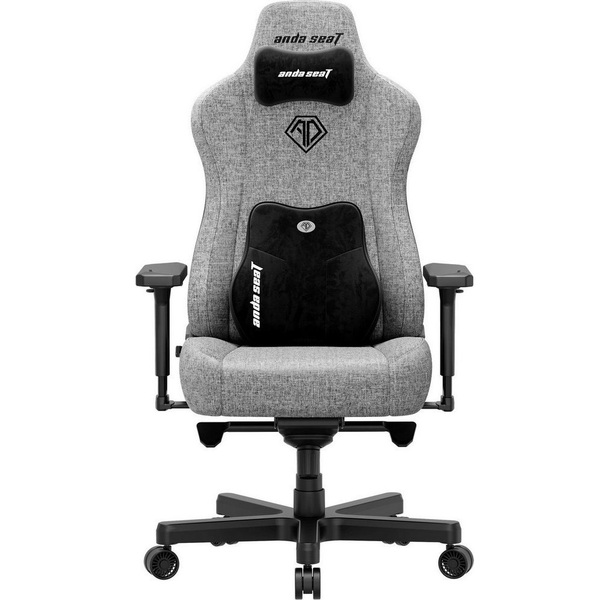 Кресло для геймеров Anda Seat Kaiser 3E XL Grey Fabric (AD23YC-XL-09-G-CF-G01)