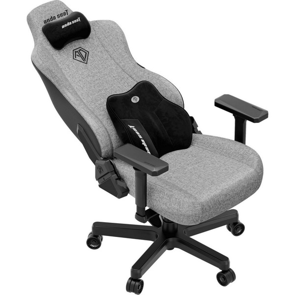 Кресло для геймеров Anda Seat Kaiser 3E XL Grey Fabric (AD23YC-XL-09-G-CF-G01)