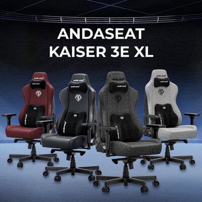 Кресло для геймеров Anda Seat Kaiser 3E XL Maroon (AD23YC-XL-09-A-PV/C-A01)