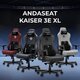 Кресло для геймеров Anda Seat Kaiser 3E XL Maroon (AD23YC-XL-09-A-PV/C-A01)