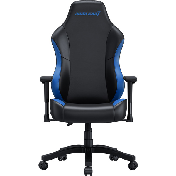Кресло для геймеров Anda Seat Luna Size L PVC Black/Blue (AD18-48-BS-PV)