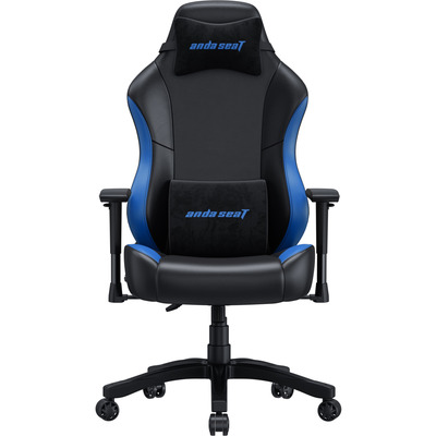 Кресло для геймеров Anda Seat Luna Size L PVC Black/Blue (AD18-48-BS-PV)