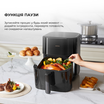 Мультипечь Mova FD10 Pro Black (VFF12A-BL)