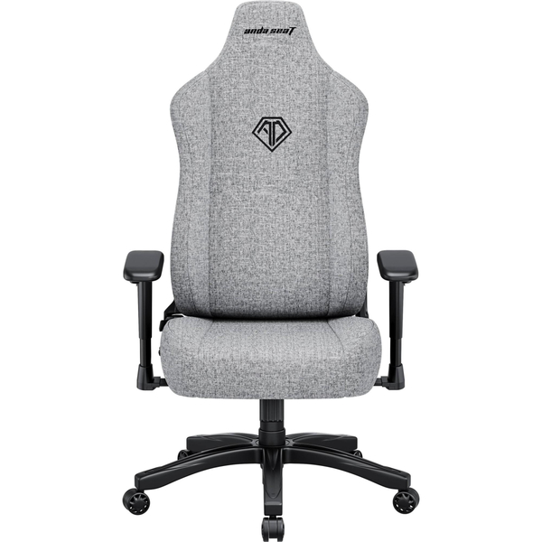 Кресло для геймеров Anda Seat Novis Size L Gray Fabric (AD23-L-01-G-F)