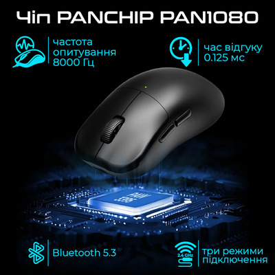 Мышь беспроводная RAWM ES21 Black