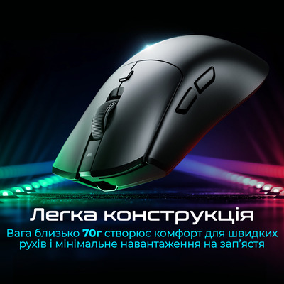Мышь беспроводная RAWM SA-MH01 White