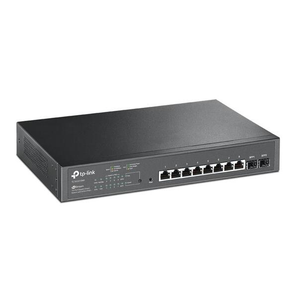 Коммутатор TP-Link TL-SG2210MP (8xGE PoE+, 2xSFP, web smart, max PoE 150W)