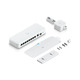 Коммутатор Ubiquiti UniFi Flex 2.5G (USW-FLEX-2.5G-8) (8x2.5 GE LAN, 1x10GE Combo SFP/GE, PoE in, DIN rail/Wall)