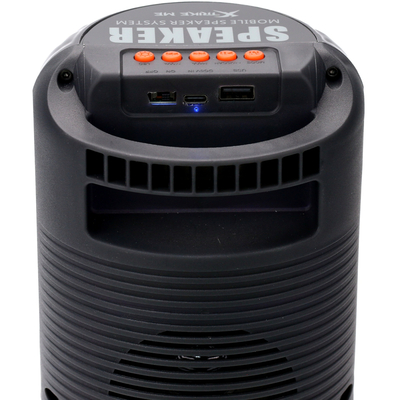 Акустична система 1.0 XTRIKE ME SK-302, 10Вт, Bluetooth/SD/MP3, RGB, чорна