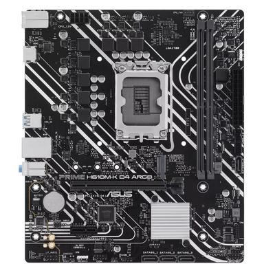 Материнская плата Asus Prime H610M-K D4 ARGB Socket 1700