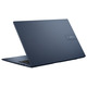 Ноутбук Asus Vivobook 17 X1704VA-AU662 (90NB10V2-M00SL0); 17.3" FullHD (1920x1080) IPS LED матовый / Intel Processor U300 (1.2 - 4.4 ГГц) / RAM 16 ГБ / SSD 512 ГБ / Intel UHD Graphics / без ОП / Wi-Fi / Bluetooth / веб-камера / без ОС / 2.1 кг / 