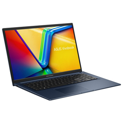Ноутбук Asus Vivobook 17 X1704VA-AU662 (90NB10V2-M00SL0); 17.3" FullHD (1920x1080) IPS LED матовый / Intel Processor U300 (1.2 - 4.4 ГГц) / RAM 16 ГБ / SSD 512 ГБ / Intel UHD Graphics / без ОП / Wi-Fi / Bluetooth / веб-камера / без ОС / 2.1 кг / 