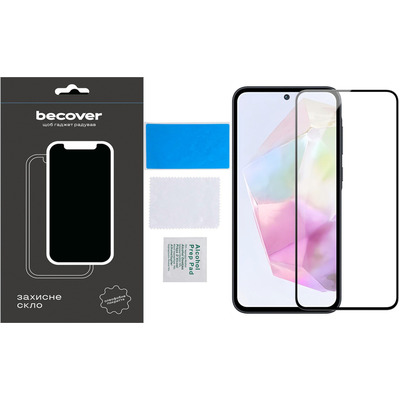 Защитное стекло BeCover для Samsung Galaxy A35 5G SM-A356 Black (711071)