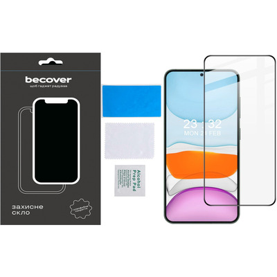 Защитное стекло BeCover для Samsung Galaxy S24+ SM-S926 Black (711036)