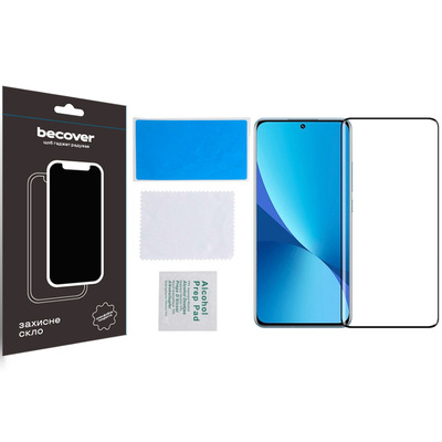 Защитное стекло BeCover для Xiaomi Redmi 13 Black (711524)