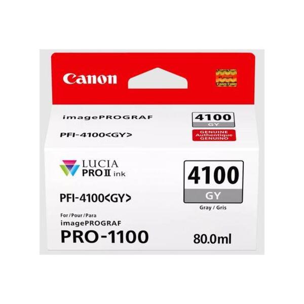 Canon PFI-4100 Gray Картридж для принтера imagePROGRAF PRO-1100