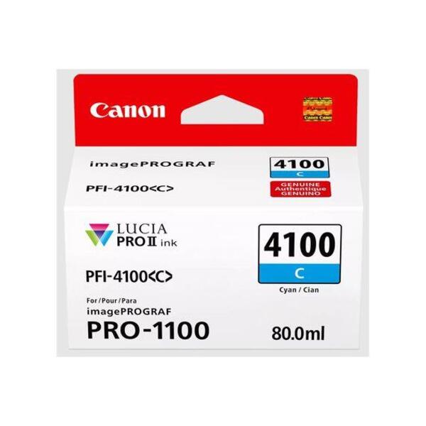 Canon PFI-4100 imagePROGRAF PRO-1100 Cyan картридж
