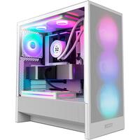 Корпус NZXT H5 Flow RGB White (CC-H52FW-R1) без БП