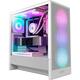 Корпус NZXT H5 Flow RGB White (CC-H52FW-R1) без БП