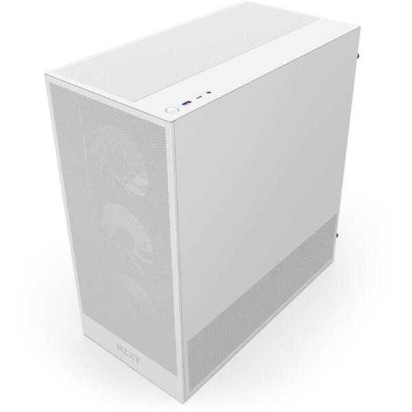 Корпус NZXT H5 Flow RGB White (CC-H52FW-R1) без БП