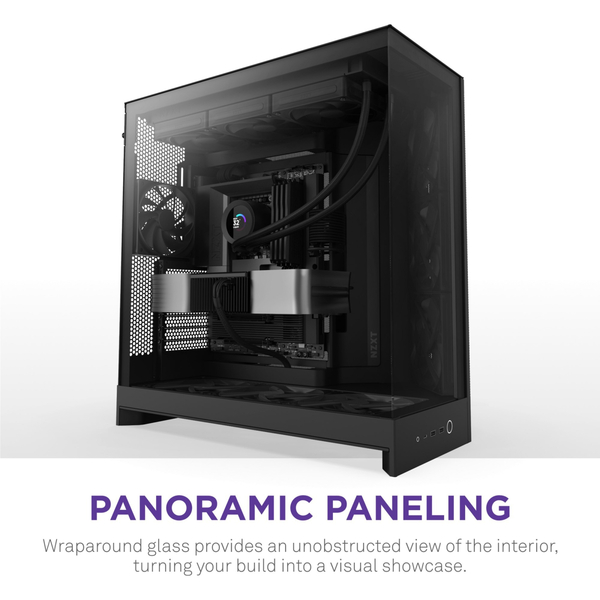 Корпус NZXT H9 Flow Black без БП (CM-H92FB-01)