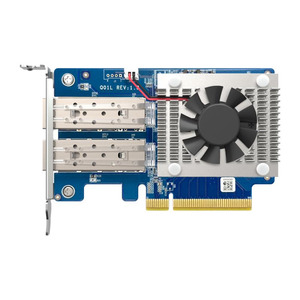 Мережева карта QNAP Dual-port SFP+ 10GbE Gen3 x8 (Broadcom BCM57412)