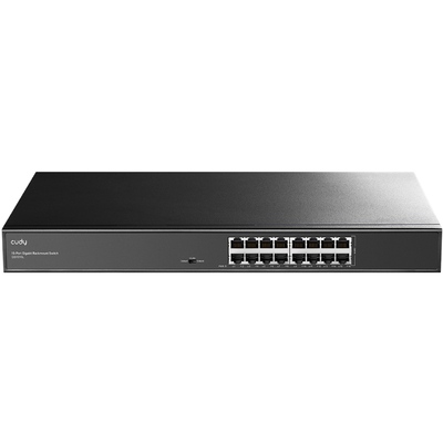 Комутатор Cudy GS1016L, 16 портовий Gigabit Metal Switch, 19" RM