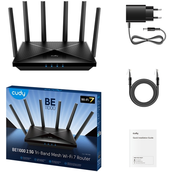 Бездротовий маршрутизатор (роутер) Cudy WR11000