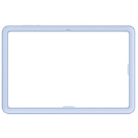 чохли для планшетiв SAMSUNG для Tab S11 Ultra Frame Cover EF-JX930CLEGWW / Blue