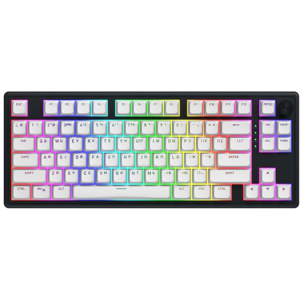 Клавиатура беспроводная Hator Skyfall 80 Wireless Black-White (HTK3180UA)