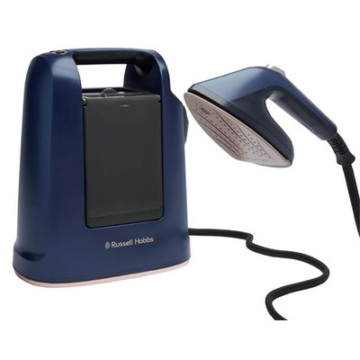 Відпарювач Russell Hobbs Genie Maestro, 1700Вт, 750мл, паровий удар -20гр, верт. відпарювання, керам. підошва, синій