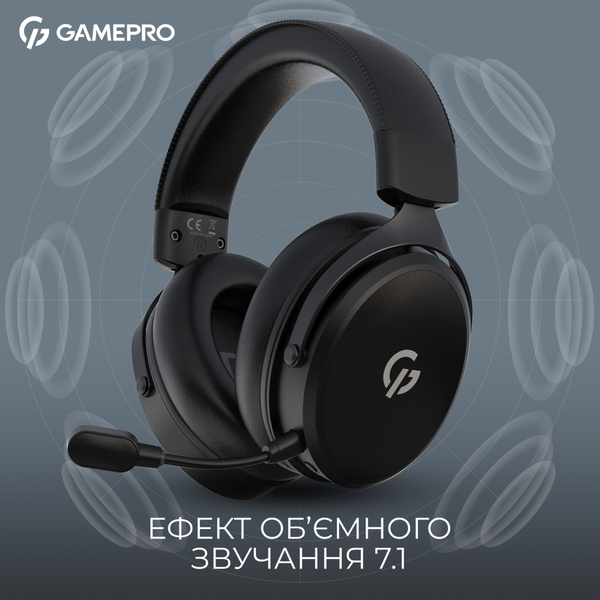 Навушники GamePro Asgard Skadi Black (HSW191B)