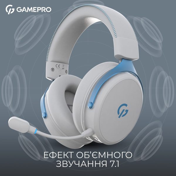 Наушники GamePro Asgard Skadi White (HSW191WB)