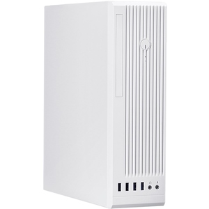 Корпус Chieftec UNI BE-10W-300 mATX , БЖ 300W, SLIM FF WHITE