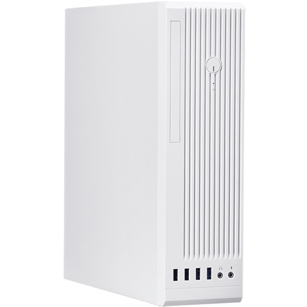 Корпус Chieftec UNI BE-10W-300 mATX , БЖ 300W, SLIM FF WHITE