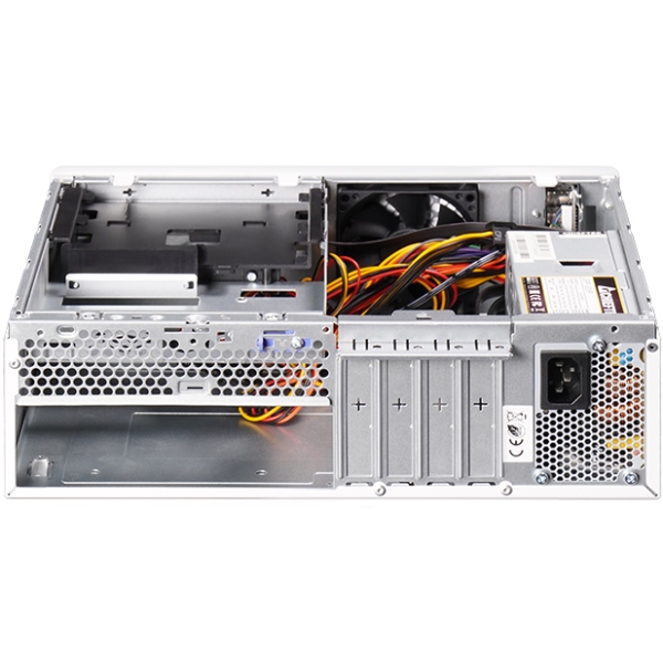 Корпус Chieftec UNI BE-10W-300 mATX , БЖ 300W, SLIM FF WHITE